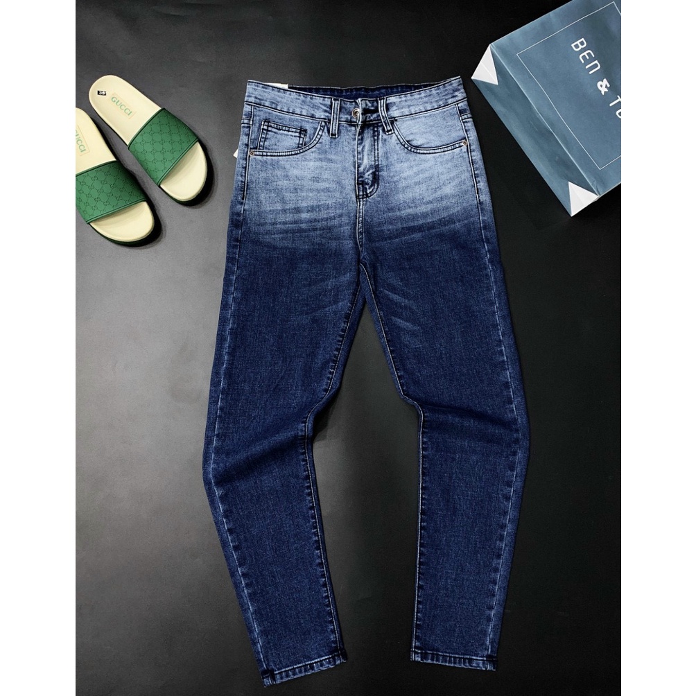 Quần jean nam đen loang màu CAO CẤP chất bò co giãn-form chuẩn-trẻ trung-tara_shop96