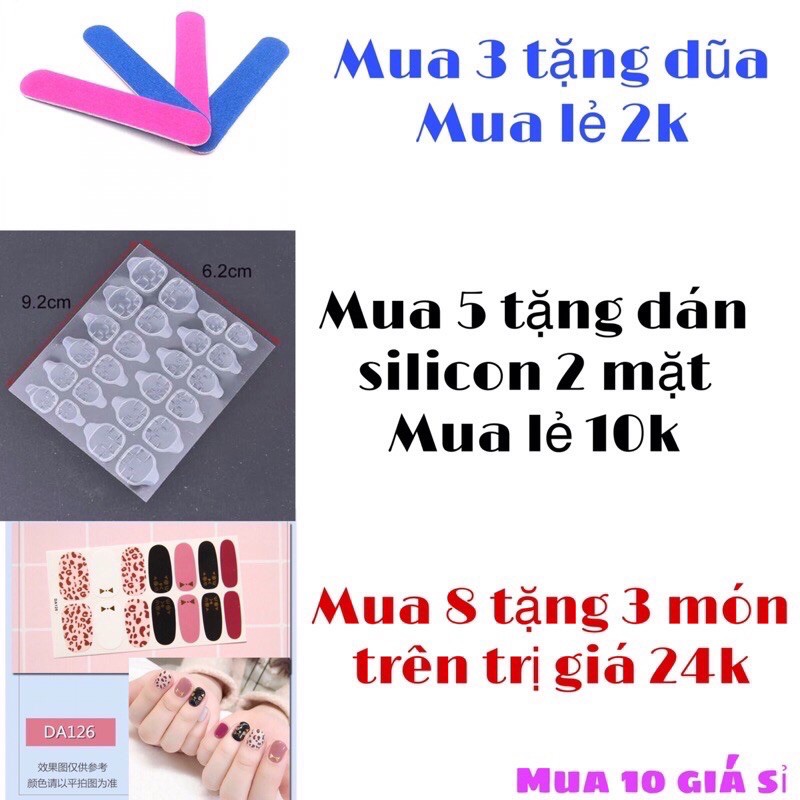 Móng giả dài nhọn 24pcs kèm keo