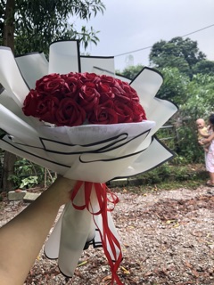 Bó hoa hồng sáp 35 bông