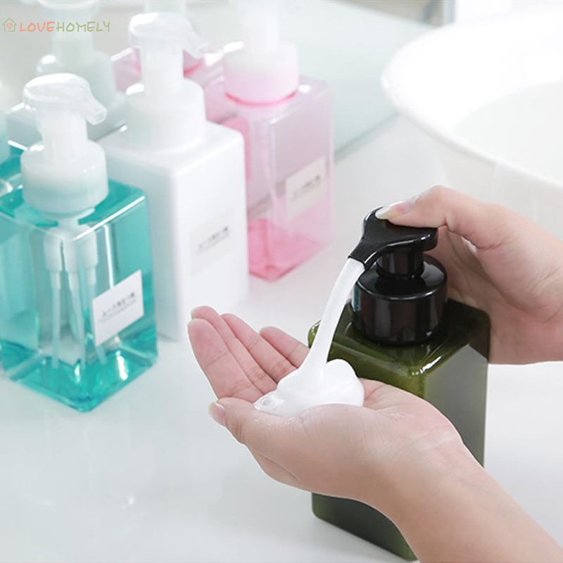 Facial Cleansing Foaming Bottles Pressing Foam Hand Sanitizer Shampoo Cosmetics Bottles Lotion Bottles lovehomely