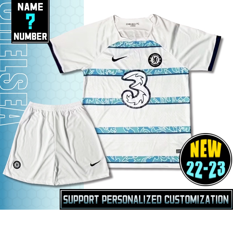 Bộ Quần Áo Bóng Đá Câu Lạc Bộ Chelsea Mùa Giải Sân Khách Size s-2xl * 22-23