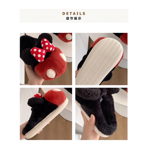 Dép bông Minnie 🌈🌈🌈