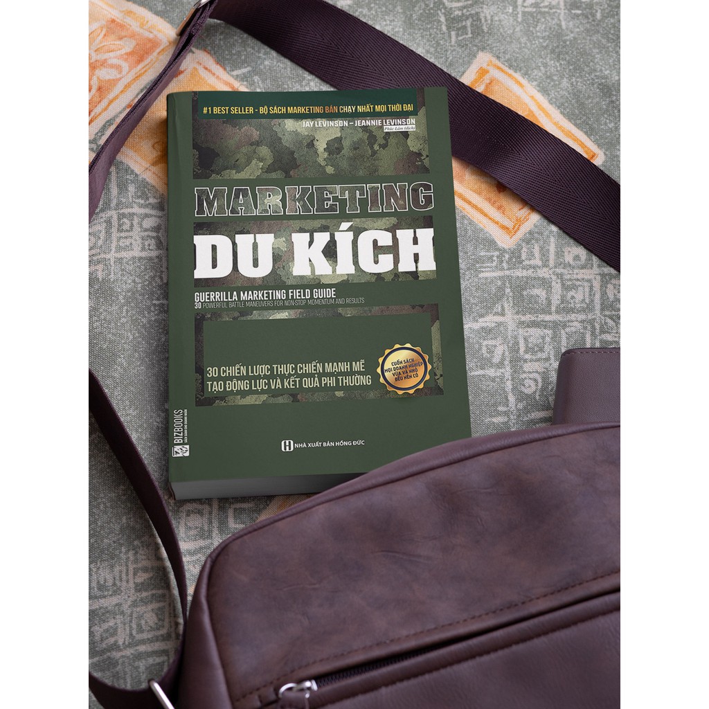 BIZBOOKS - Sách - Marketing Du Kích: 30 Chiến Lược Thực Chiến Mạnh Mẽ Tạo Động Lực Và Kết Quả Phi Thường - 1 BESTSELLER | BigBuy360 - bigbuy360.vn