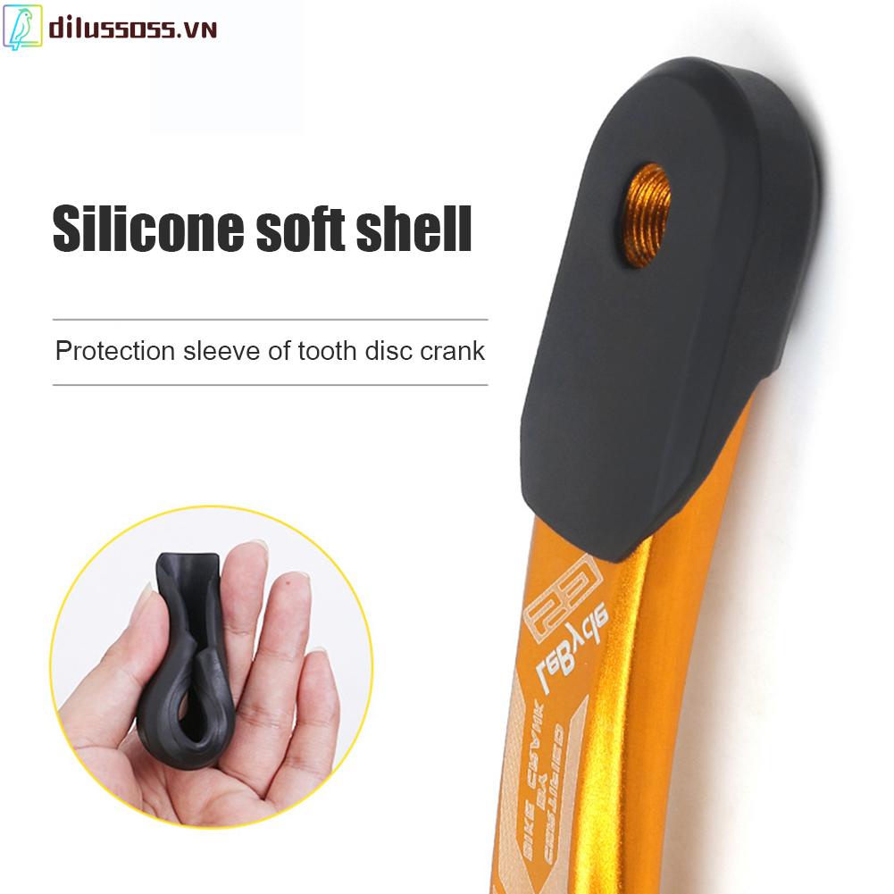 Set 2 Nắp Silicon Bảo Vệ Giò Dĩa Xe Đạp Leo Núi