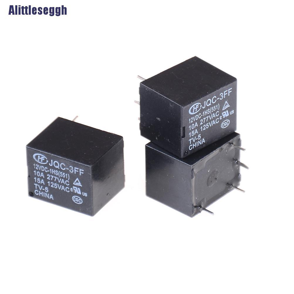Bộ 5 rơ le 4 chân 12VDC SRD-S-112DM 15A 125VAC lõi điện | BigBuy360 - bigbuy360.vn