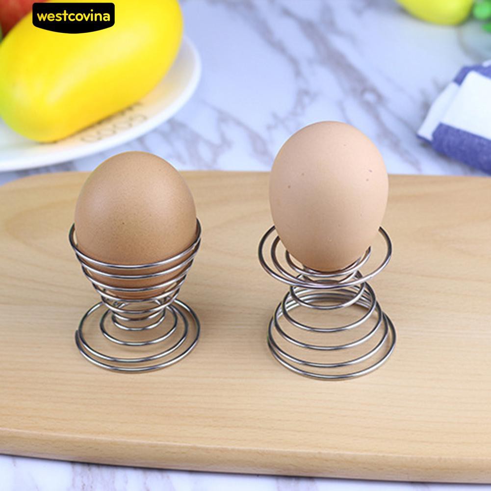 Bộ 2 đế để trứng hình dạng xoắn ốc tiện dụng