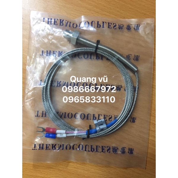 Dây can nhiệt ,cảm biến nhiệt độ k 0~800 độ zen M10 dài 2m