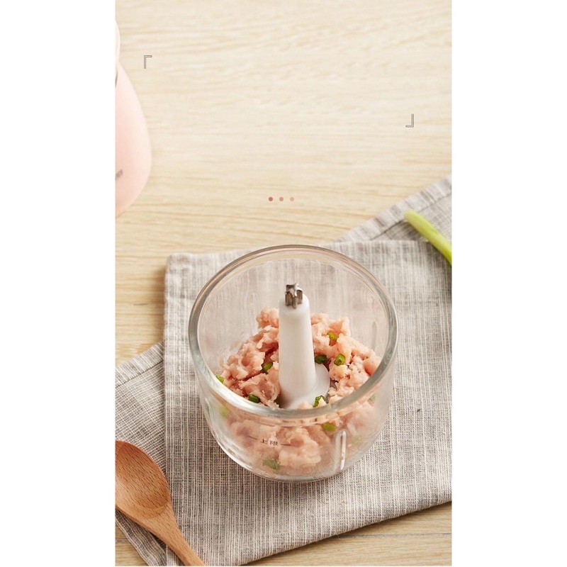 Máy xay Hattiecs 0,3lit tiện lợi xay thức ăn cho bé