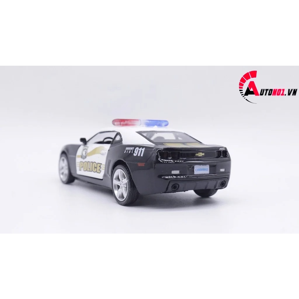 MÔ HÌNH XE CHEVROLET CAMARO POLICE 1:36 ALLOY 7689