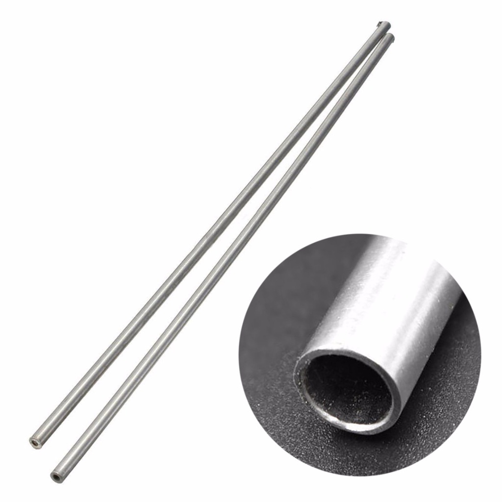 Set 2 Ống Inox 304 5mm id 3mm Dài 500mm Chuyên Dụng ☆Gyxcadia