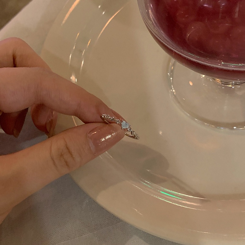 Nhẫn Mạ BạC MặT HìNh Ngôi Sao MặT Trăng Nơ Bươm BướM ThờI Trang