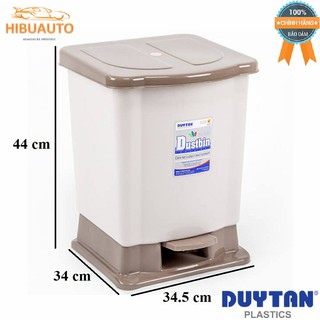 Thùng Rác Đạp Duy Tân Size Lớn (34.5 x 34 x 44 cm) No.742