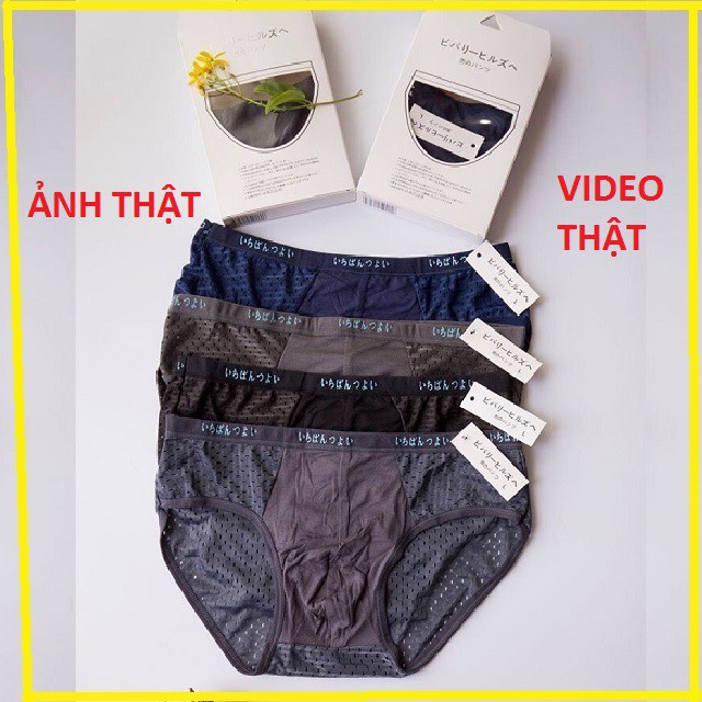 [ Free Ship ] Quần sịp quần lót nam cao cấp chính hãng muji chéo | BigBuy360 - bigbuy360.vn