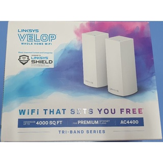 Bộ phát wifi 5 linksys whw0302 tri-band ac4400 mesh velop