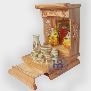 Bộ bàn thờ thần tài hiện đại 36cm GRV