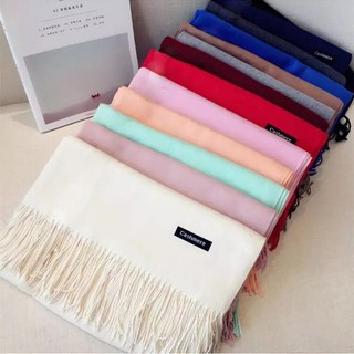 Khăn Quàng Cổ Nữ Cashmere Len Lông Cừu Giá Rẻ