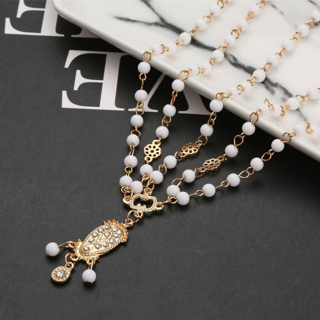 Vòng đội đầu headchain trắng/đỏ/xanh phong cách boho