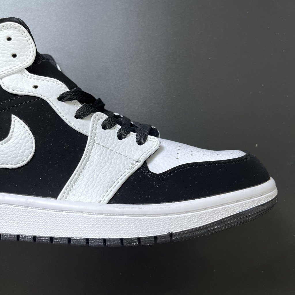 ✔️ Giày Jordan 1 High White And Black Giày Thể Thao Nam Nữ Đen Trắng Full Phụ Kiện ✔️