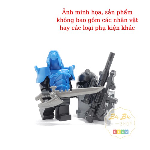 BrickWarriors - Android Head - Phụ kiện cho nhân vật