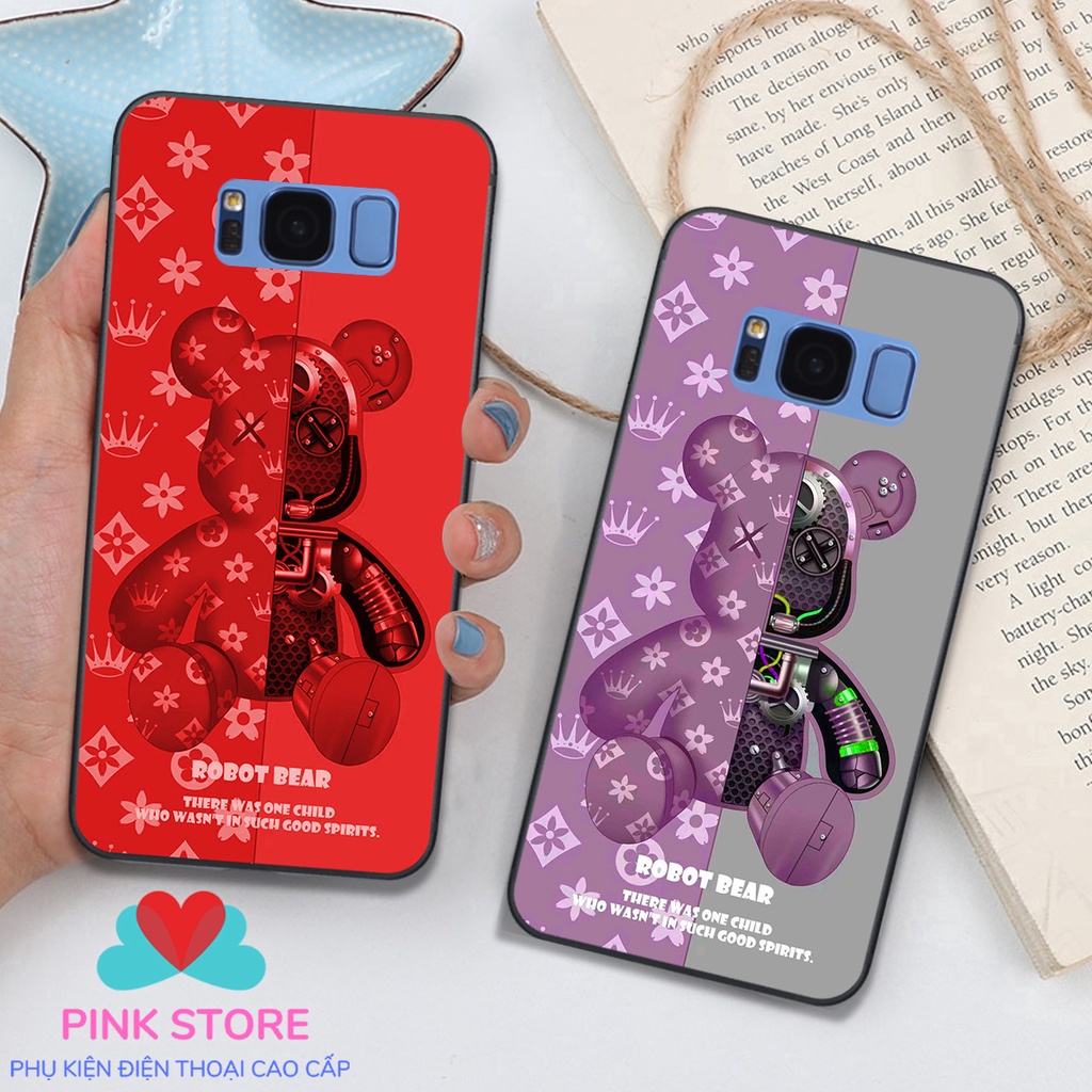 ⚡MỚI VỀ⚡Ốp lưng SAMSUNG GALAXY S8 - S8 PLUS gấu bearbrick siêu đẹp