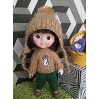 Mondoll Búp bê Em bé cute (bjd, búp bê khớp, ob11) hàng sẵn