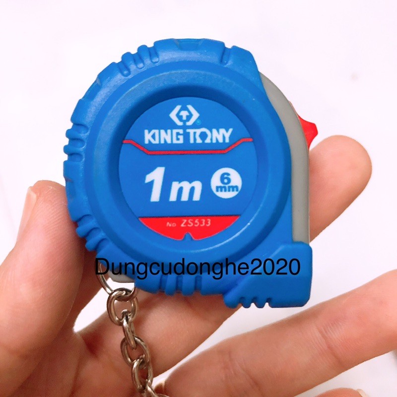 Thước Cuộn Chính Hãng Kingtony 1mx6mm ZS-533 Có Dây Khóa