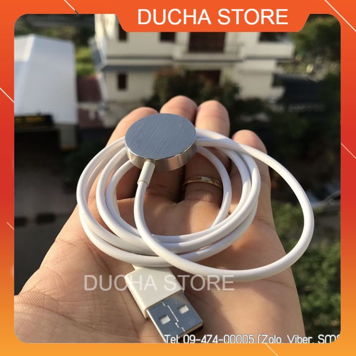 Free ShipDây sạc cho đồng hồ thông minh apple watch series 1,2,3,4,5,6,7,SE HÀNG TRƯNG BÀY