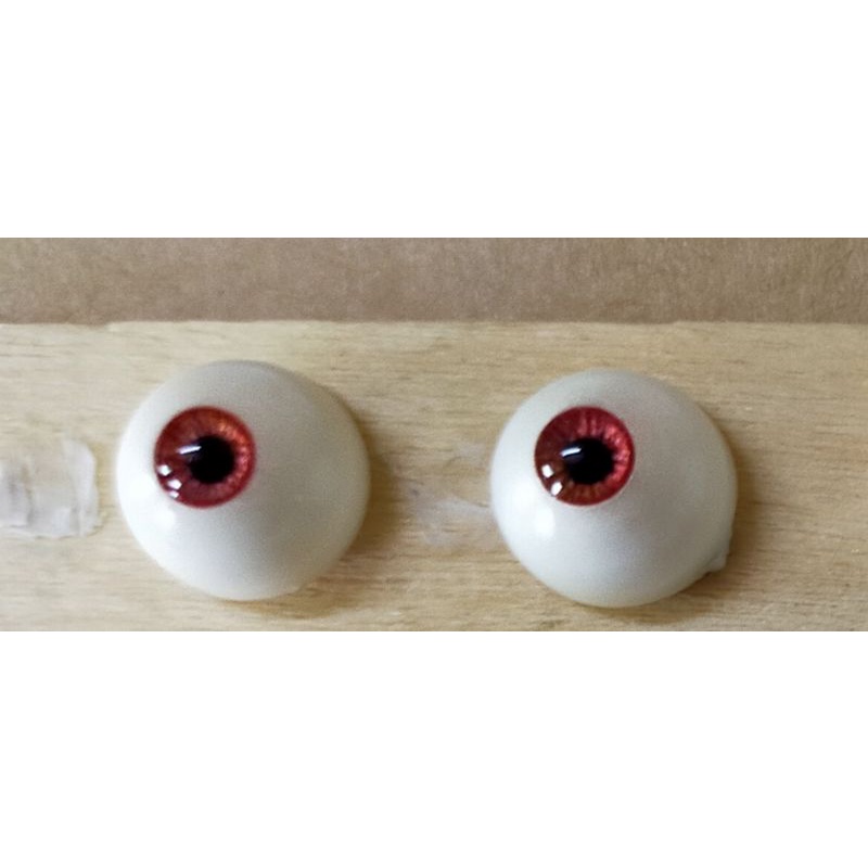 Mắt Búp Bê BJD Resin - Red - Đỏ