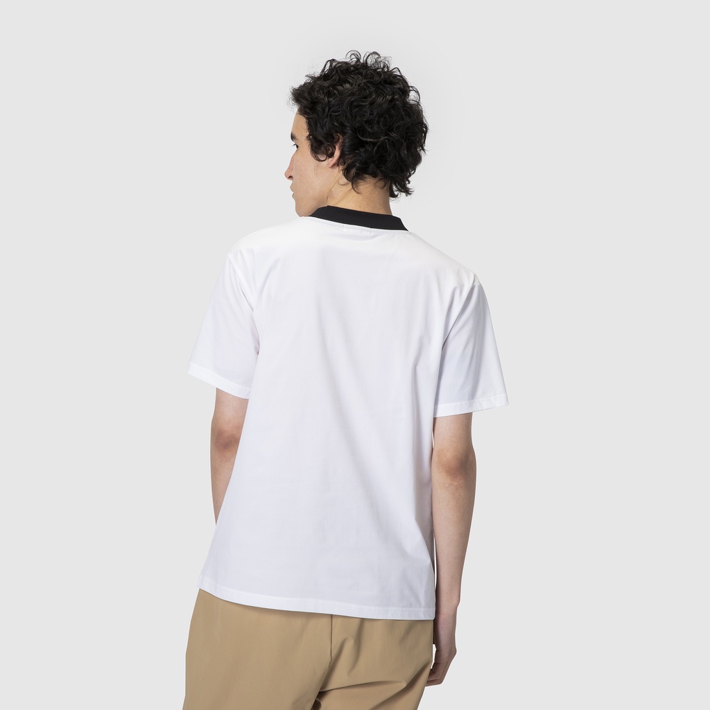 Áo T-Shirt le coq sportif nam - QMMSJA02-WHT