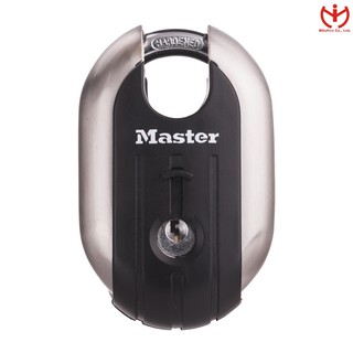 [Hỏa tốc HCM] Ổ khóa chống cắt Master Lock 189 EURD Thân thép rộng 49mm có vai chống cắt càng - MSOFT