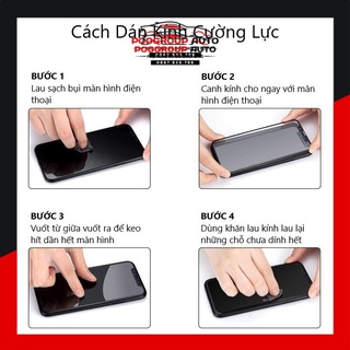 Kính Cường Lực Samsung A52 Nhám Chống Vân Tay Poogroup