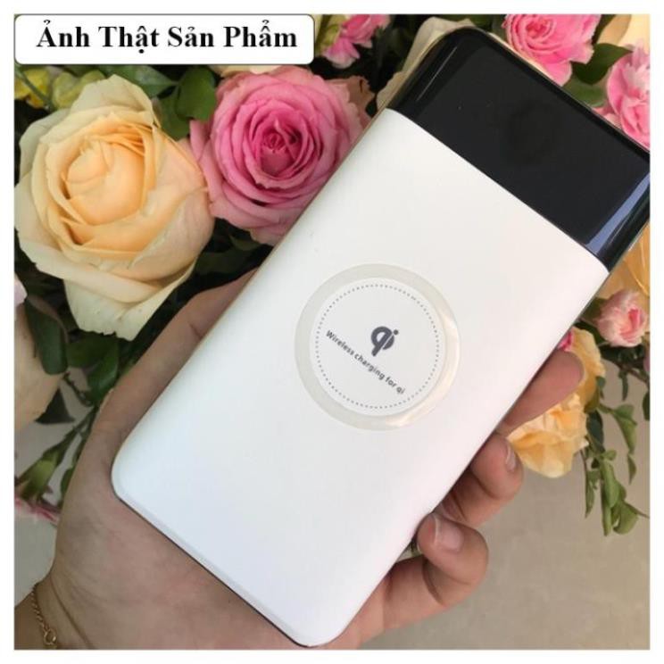 Sạc Dự Phòng Kèm Dây 20000mah - Sạc dự phòng tích hợp cáp 3 đầu - QT