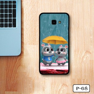 Ốp lưng kính Samsung J4 Plus 2018- hình 3D