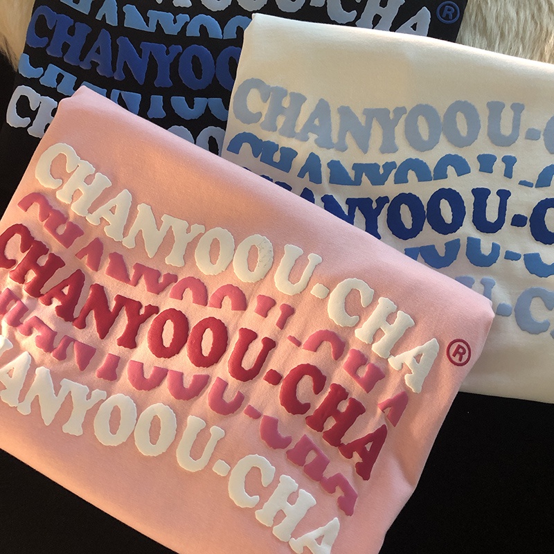 NRVP Áo Thun Nữ Tay Ngắn In Hình Phong Cách Hàn Quốc Thời Trang Mùa Hè 2022