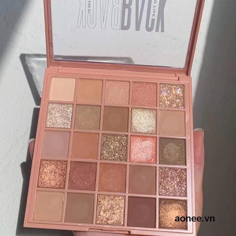 ✨✨Bảng mắt 25 Màu Tông Lì Và Nhũ Kim Sa May Mắn