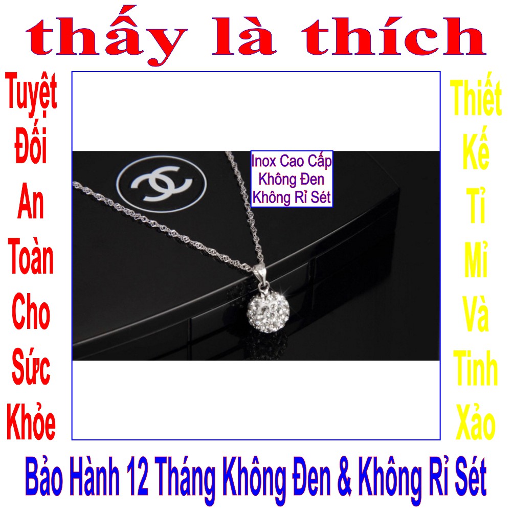 (Đảm bảo hạt đá khít đều đẹp) Dây chuyền hạt trân châu kiểu dây xoắn nữ - Cam kết 1 đổi 1 nếu hoen, gỉ sét