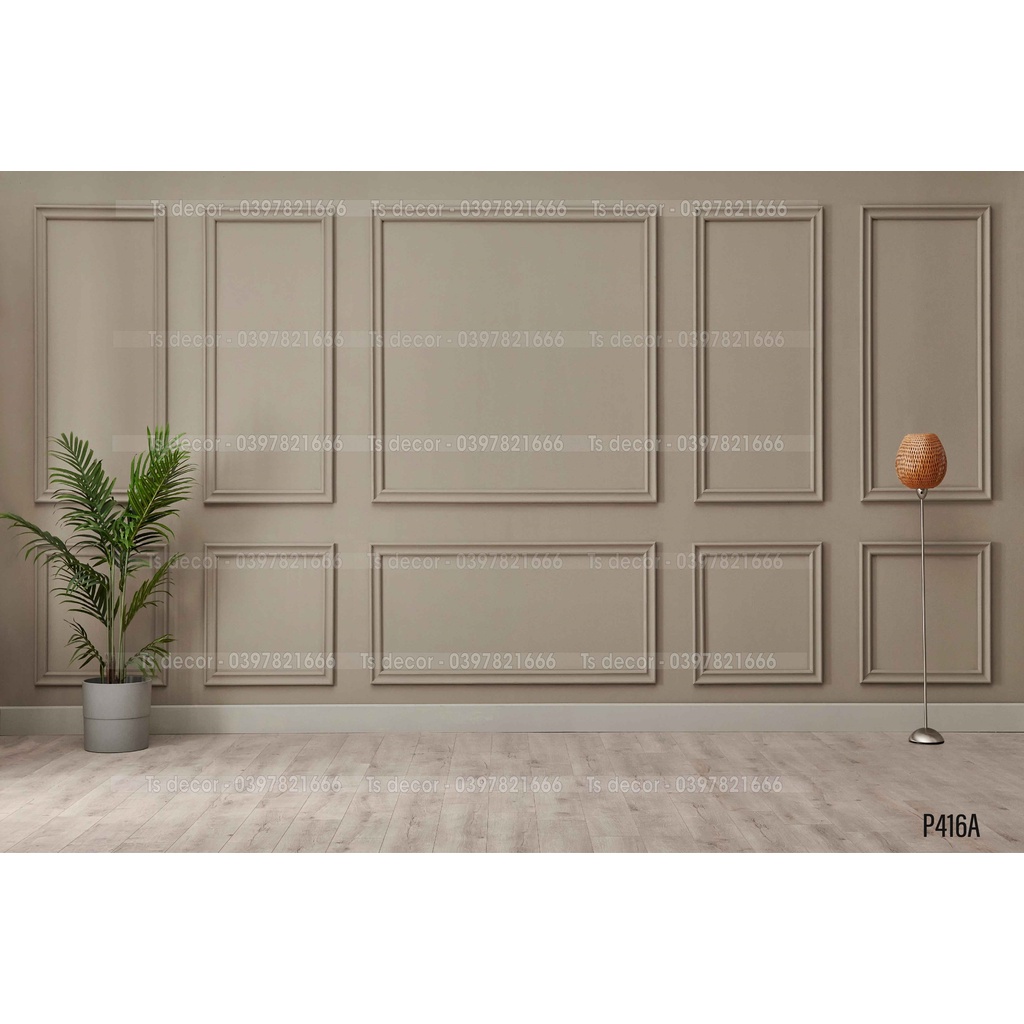 Phông livestream Dán hoặc Kẹp Treo khung 3D