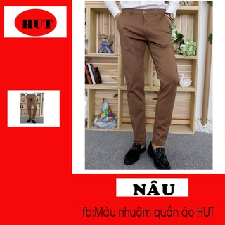 Thuốc nhuộm quần áo nâu