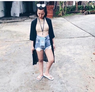 ÁO Kimono TRƠN FORM DÀI