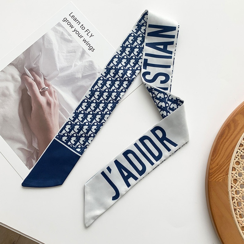 Khăn Quàng Cổ Bằng Vải Satin Thời Trang Dành Cho Nữ