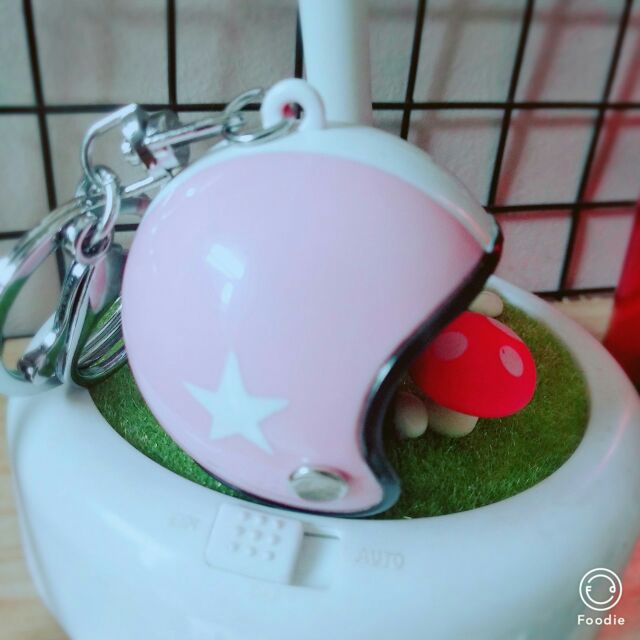 Móc Khoá Hình Nón Bảo Hiểm 3/4 Siêu Cute
