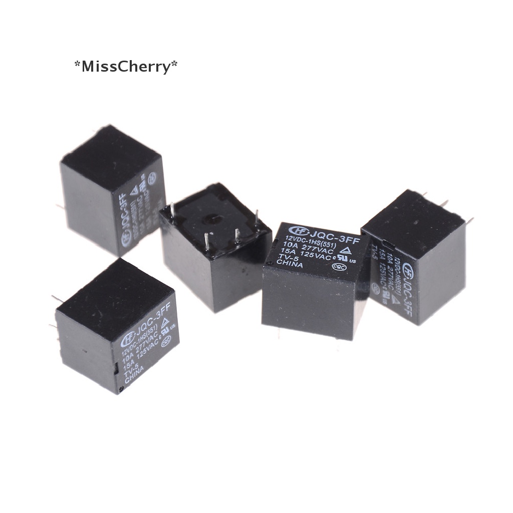Set 5 Rơ Le 12VDC SRD-S-112DM 15A 125VAC 4Pins Chuyên Dụng 0 0 0 0 0 [Hot]