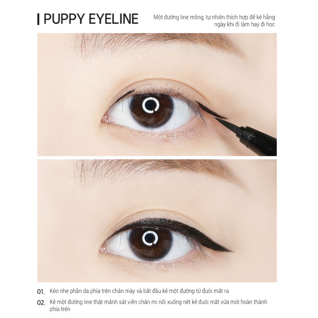 Kẻ mắt Merzy The First PEN EYELINER