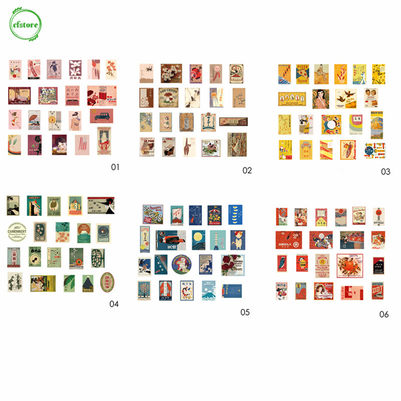 Set 20 Hình Dán Nhiều Họa Tiết Khác Nhau Dùng Để Trang Trí