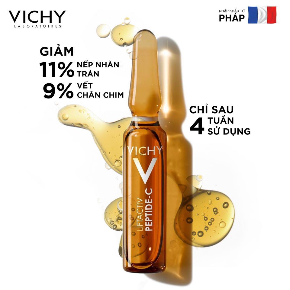 Sample Vichy Chính Hãng Dưỡng chất Peptide-C cô đặc Liftactiv Ampoule Vichy ( 1 Ống)