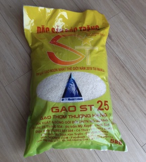 Gạo ngon nhất Thế giới ST25