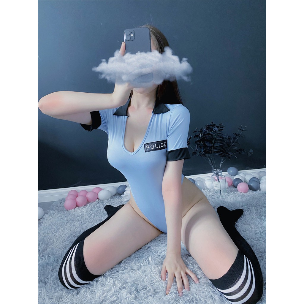 Bộ Đồ Ngủ Cosplay Sexy Bodysuit Hóa Trang P0lice, Tiếp viên, DJ  Bộ Ngủ BodI Sexy Chất Hơn Nước Cất | BigBuy360 - bigbuy360.vn