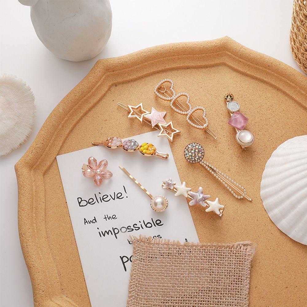 Set 8 / 10 Kẹp Tóc Xinh Xắn Dành Cho Nữ