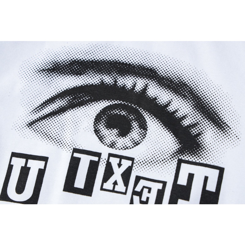 Áo Thun Ngắn Tay Cổ Tròn In Chữ Cá Tính Theo Phong Cách Đường Phố Dành Cho Nữ