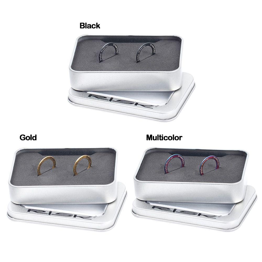 Bộ 2 Vòng Đệm Nối Dài Bằng Hợp Kim Titan Cho Bàn Đạp Xe Đạp